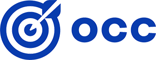 Logotipo de OCC, una plataforma de reclutamiento y empleo.